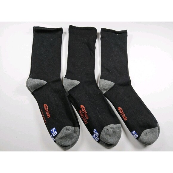 All Day Socks By Underworks Men's Lot Of 3 Pairs Crew Socks Size 7-10 - Picture 1 of 2